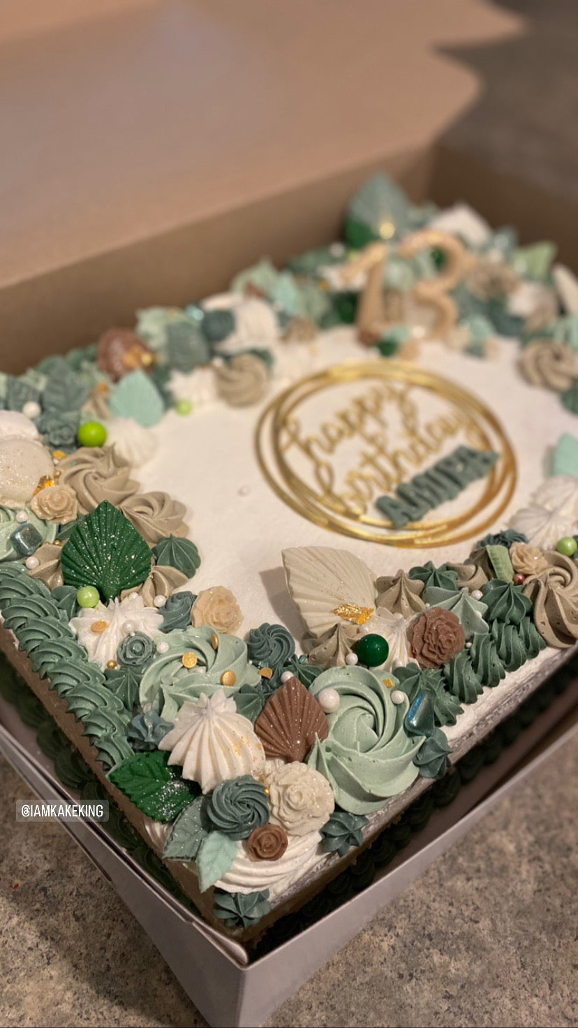Lux 1/4 Sheet Cake (9x13)