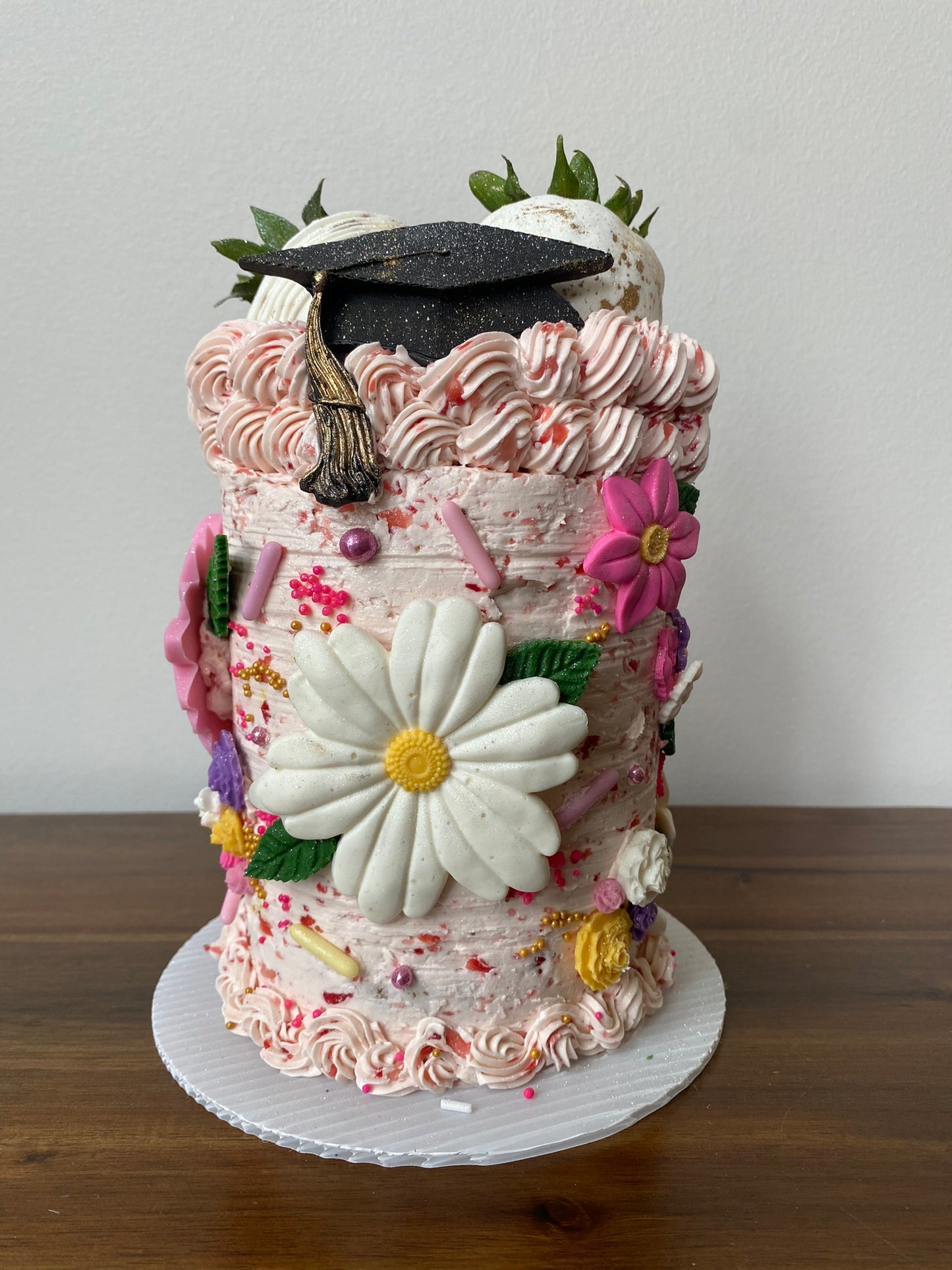 4" Double Barrel Cake
