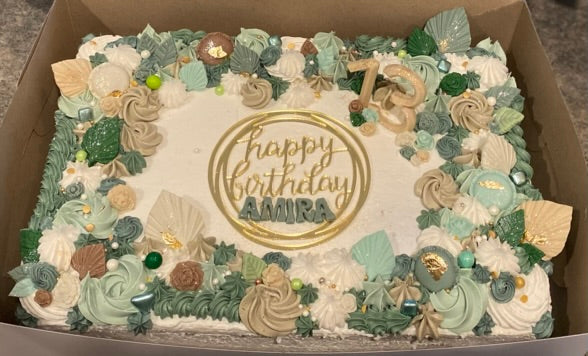 Lux 1/4 Sheet Cake (9x13)