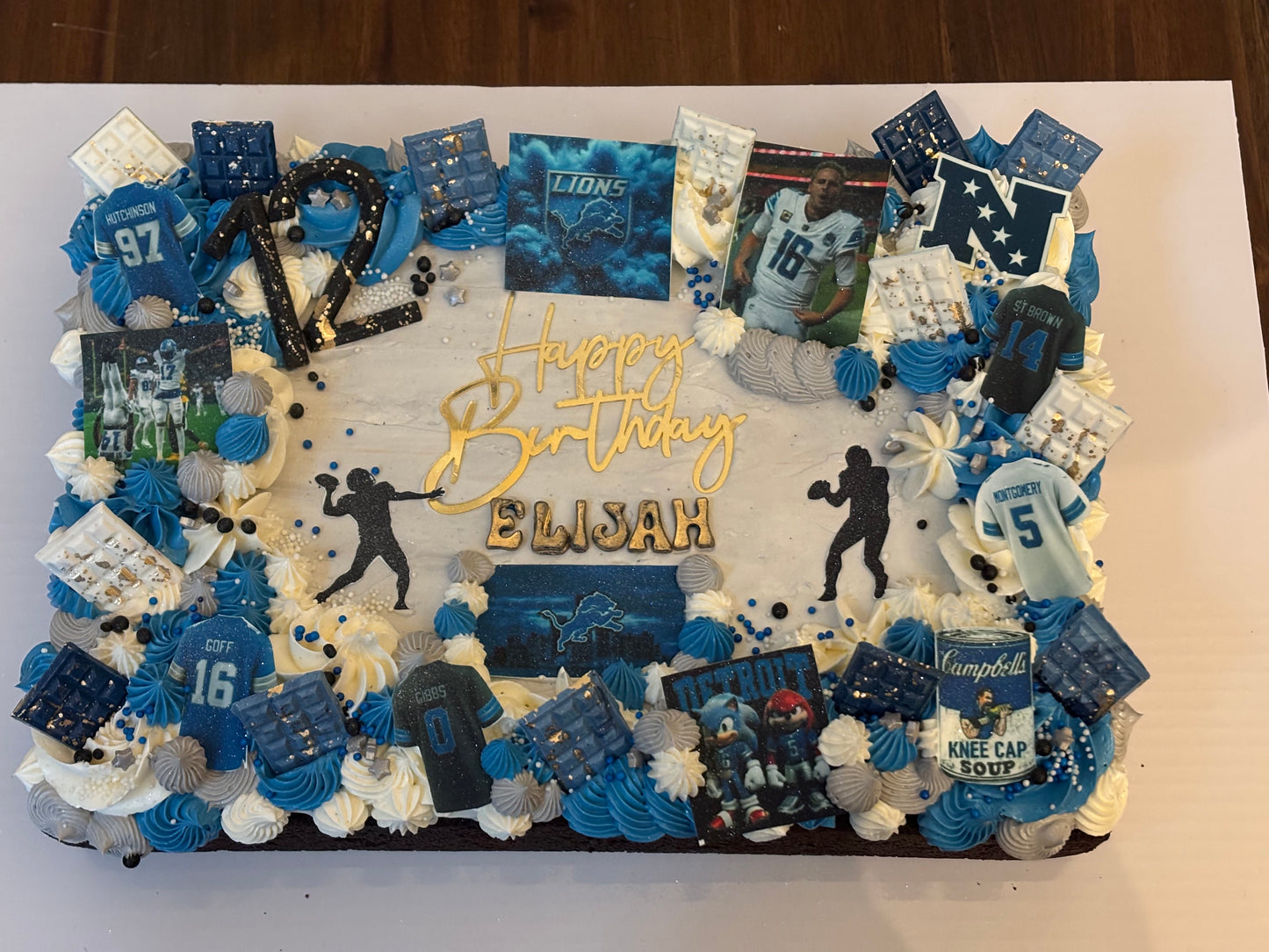 Triple Chocolate Brownie Cake