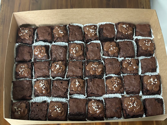 Triple Chocolate Brownie Bites