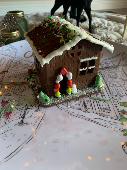 Chocolate "Gingerbread" House
