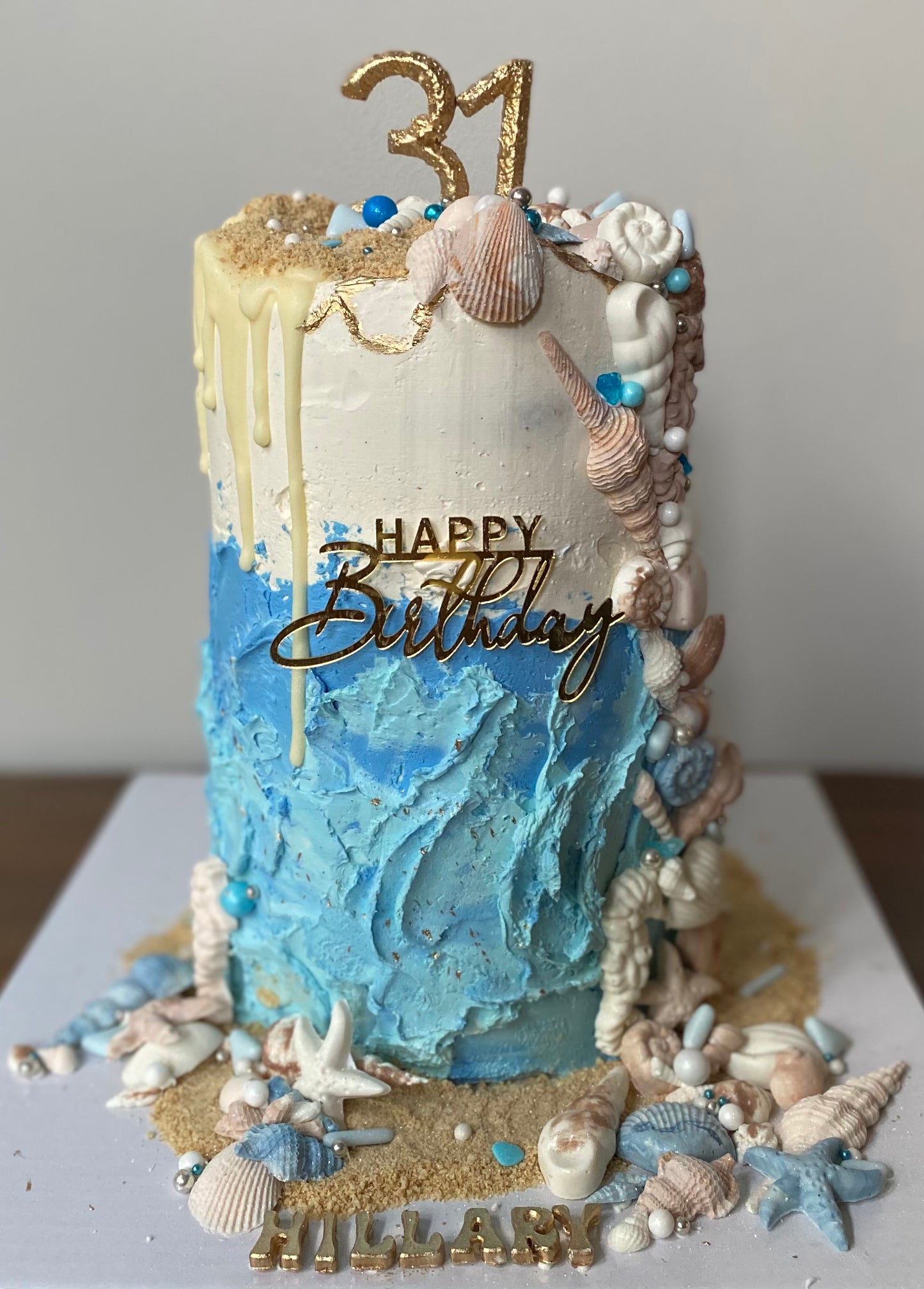 6" Double Barrel Cake