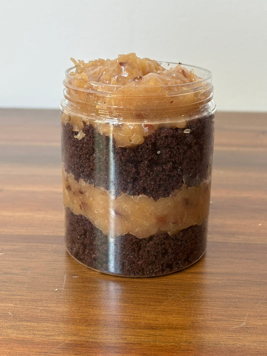German Chocolate Cake Jar