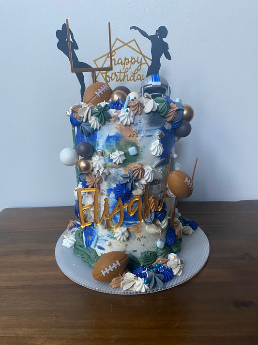 4" Double Barrel Cake