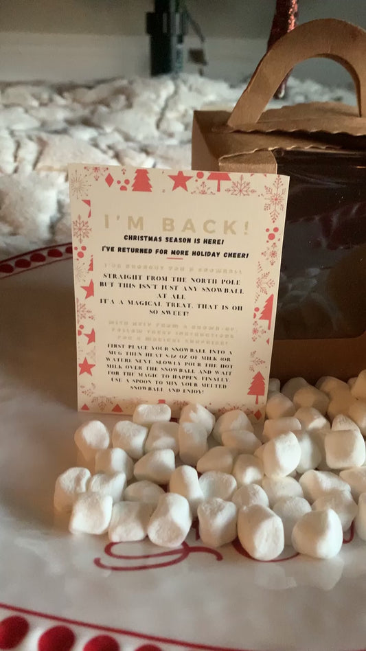 "I'm Back!" Elf on a Shelf Hot Chocolate Bomb